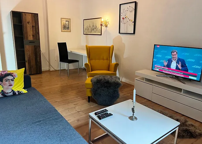 Apartmán Casa Luna 6 Min Hbf , Erdgeschosswohnung ,altbau *